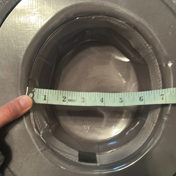 Flat brim fedora NWOT - Picture 7 of 9